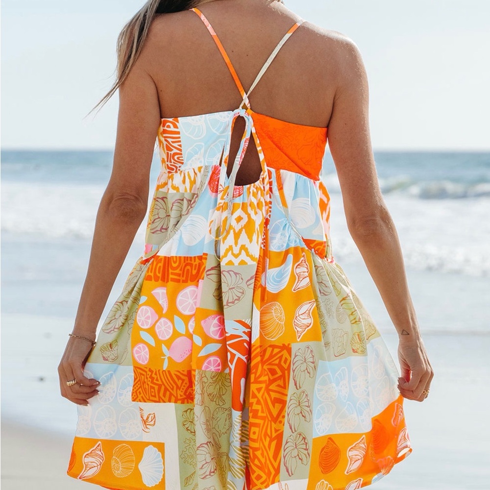 Colorful Patchwork Sundress - Picture 2 of 8